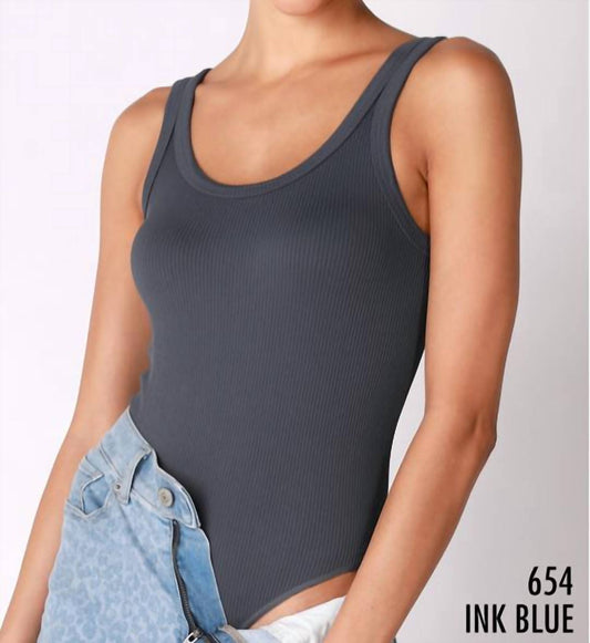 Ribbed Scoop Bodysuit