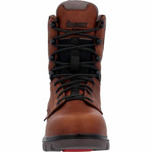 Rocky - MEN'S WORKSMART 8" WATERPROOF COMPOSITE TOE WORK BOOT - WIDE WIDTH