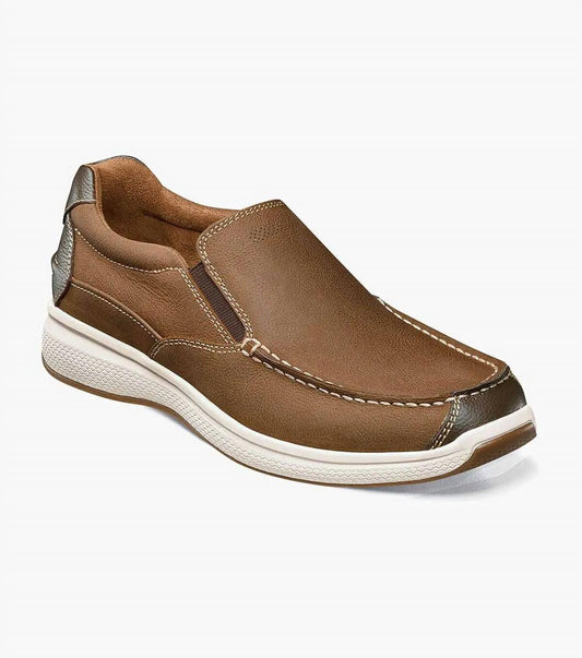 Florsheim - MEN'S GREAT LAKES MOC TOE SLIP ON - EXTRA WIDE WIDTH