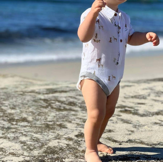 Me & Henry - Baby Boys Henry Onesie