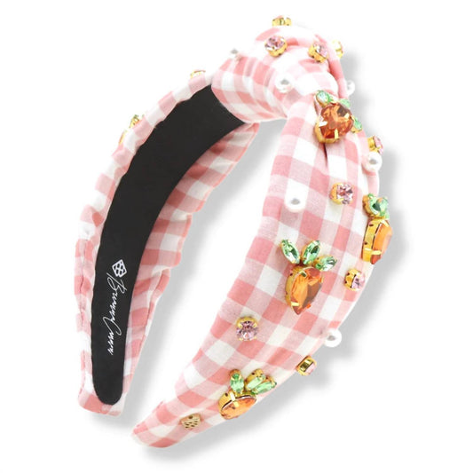 Gingham Carrot Headband (Adult)