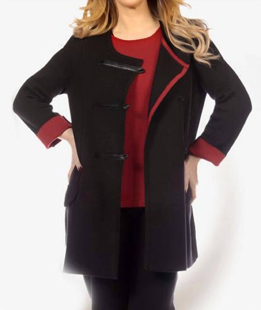 Double Welt Sweater Jacket