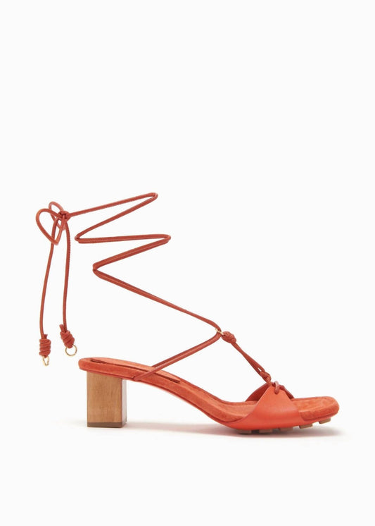 Ulla Johnson - Loren Lace-Up Midi Heel