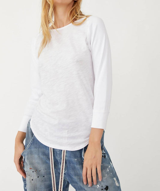 Free People - Batter Up Tee