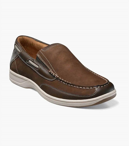 Florsheim - MEN'S LAKESIDE MOC TOE SLIP ON - MEDIUM WIDTH