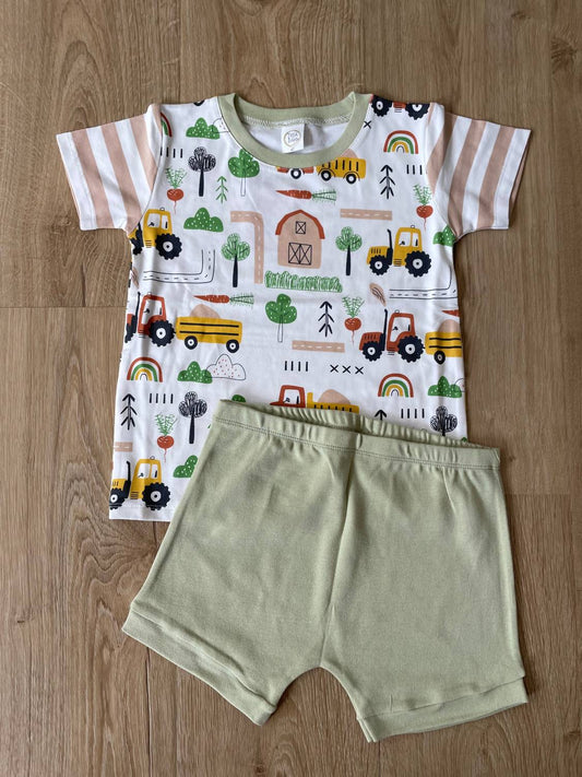 Tesa Babe - Boys Farmer Short Set