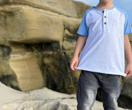 Me & Henry - BEACON RAGLAN TEE