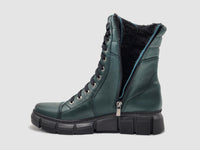 Helios - Women's Medusa Fur-lined Leather Boots
