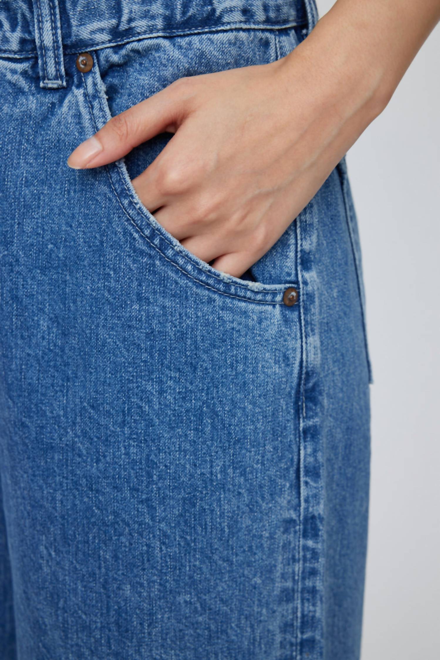 Moussy - Ivy Relax Wide Leg Jean