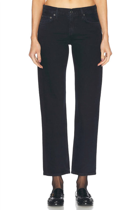 Agolde - Women's Amber Low Rise Straight Jeans