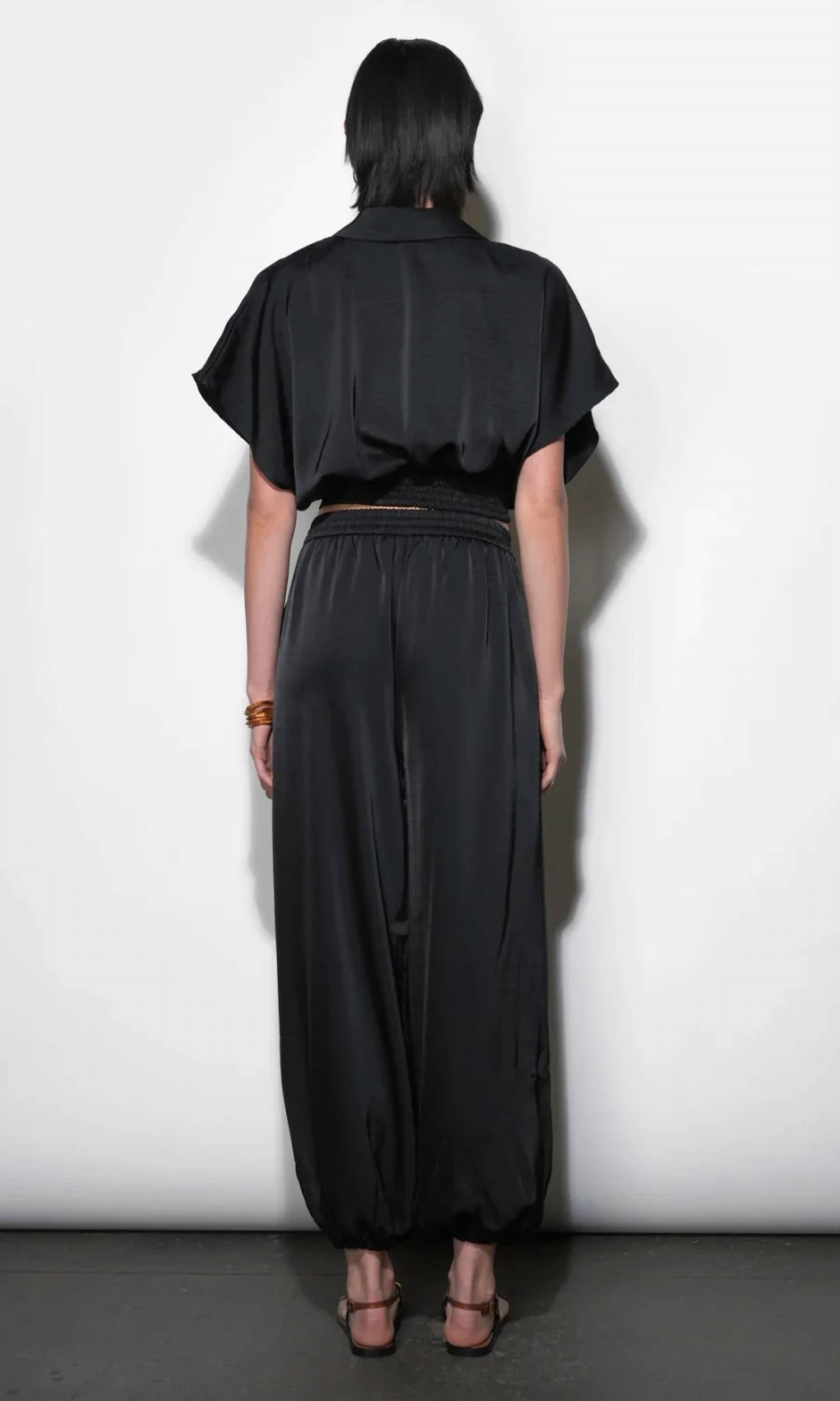 Greylin - Ophelia Elastic Waist Balloon Pants