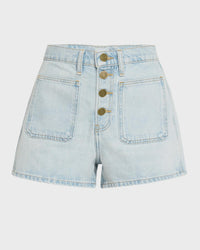 Frame - Women's Le Bardot Exposed Button Short