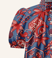Alix Of Bohemia - Women's Winn Delft Hive Shirt