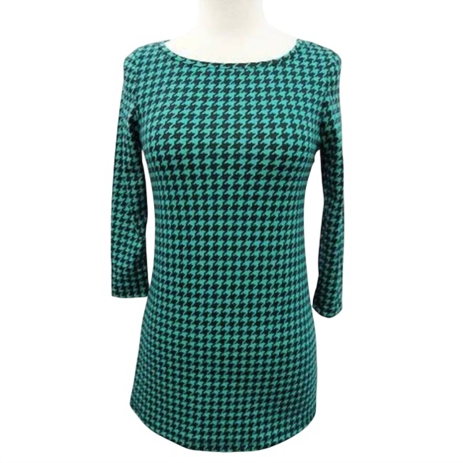 Yahada - Women's Houndstooth Tunic