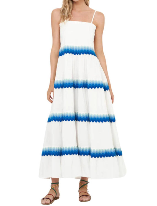 Oliphant - Smocked Back Maxi Dress