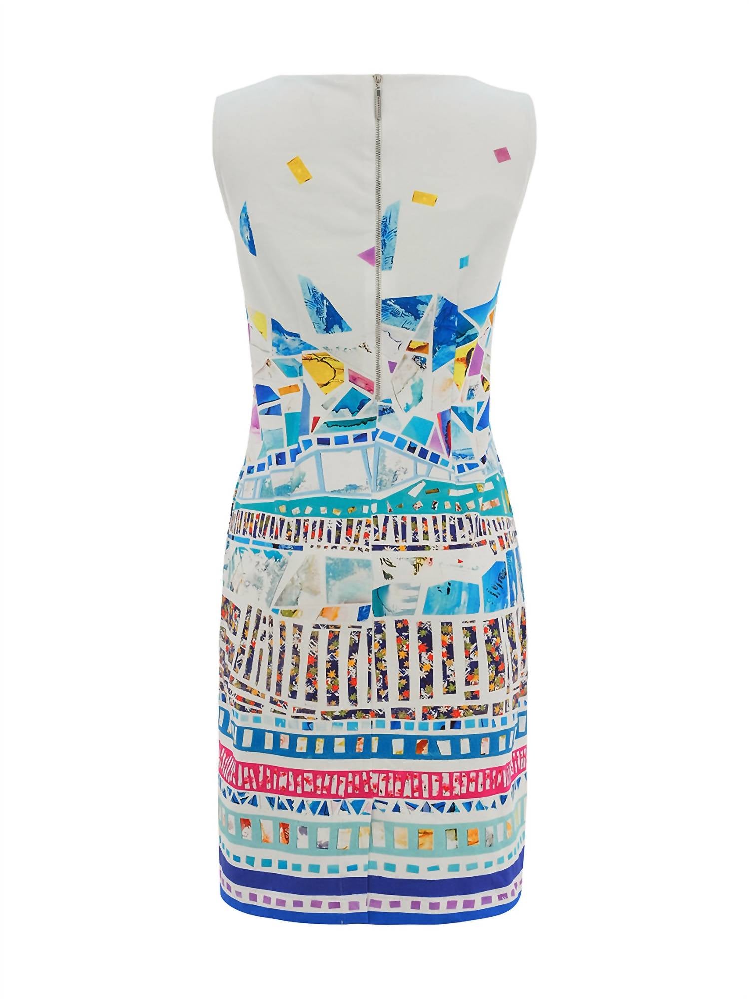 Dolcezza - Women's Print Sleeveless Dress