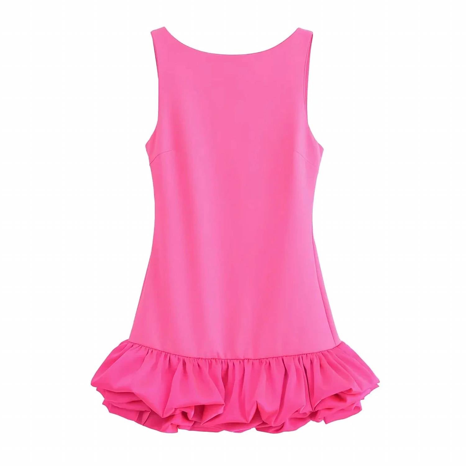 Sweetkama - Women's Mini Bubble Dress