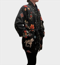 Johnny Was - HELENA BELTED MILITARY JACKET