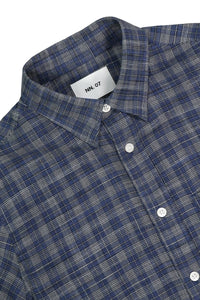 Nn07 - Cohen Brushed Flannel Checked Shirt