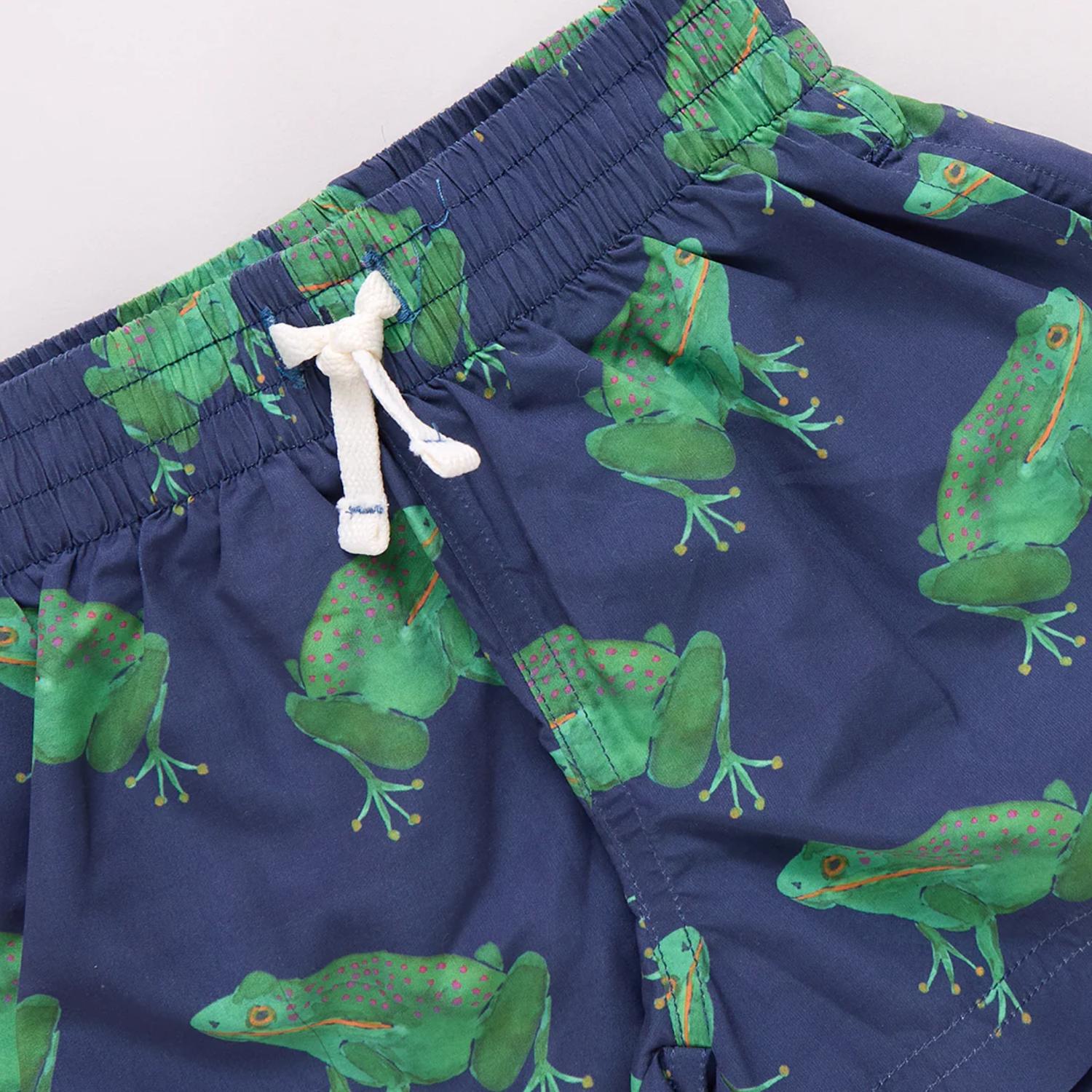 Pink Chicken - Boy's Swim Trunk