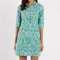 Jude Connally - Women's Susanna Painted Mosaic Dress