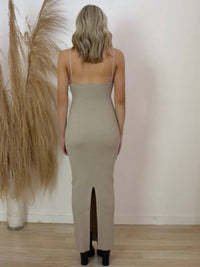 Pretty Garbage - Effortless Ribbed Maxi Dress