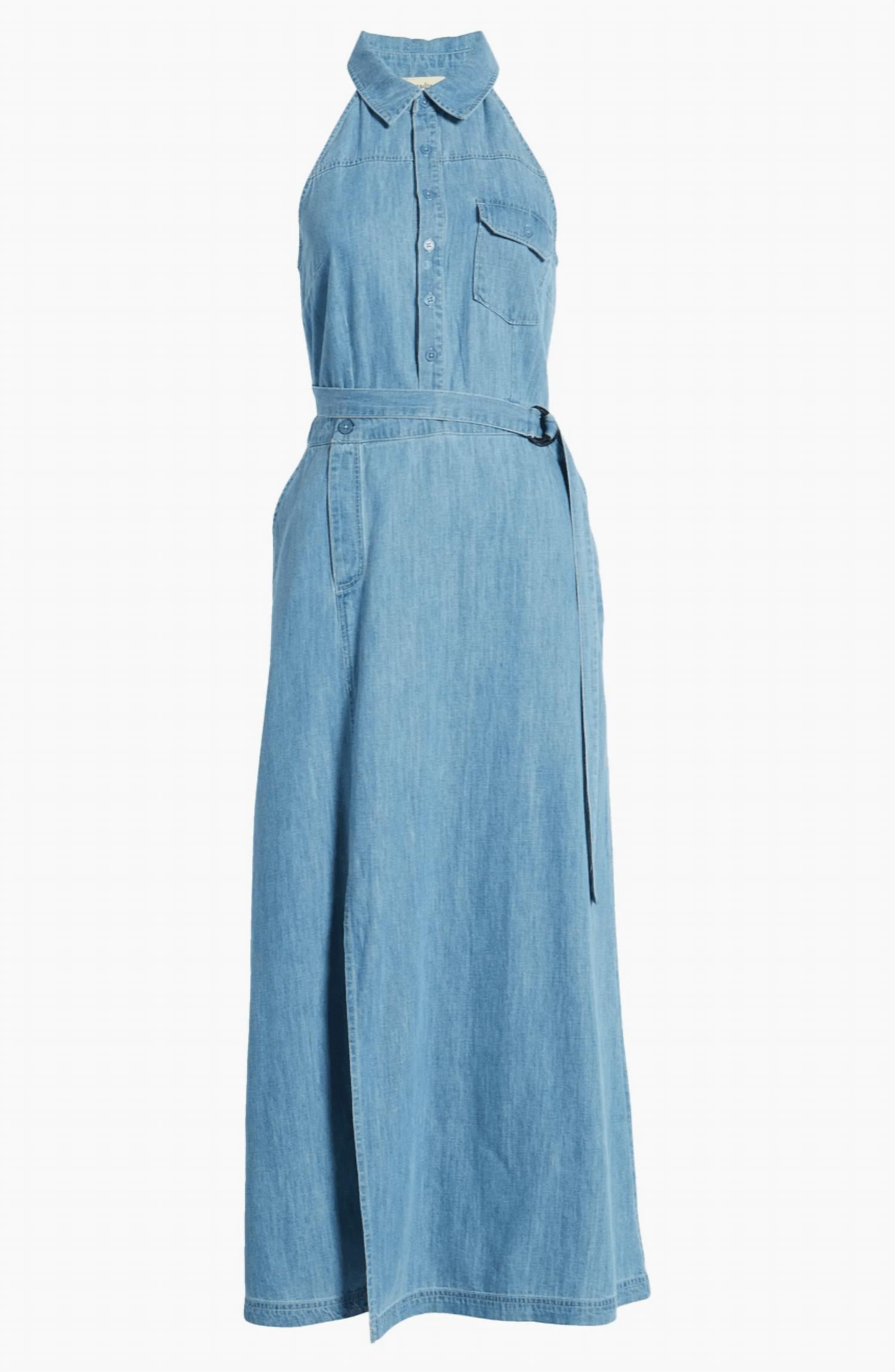 Du Paradis - Paros Sleeveless Shirt Dress