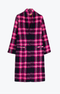 Vilagallo - Women's Claudia Plaid Coat