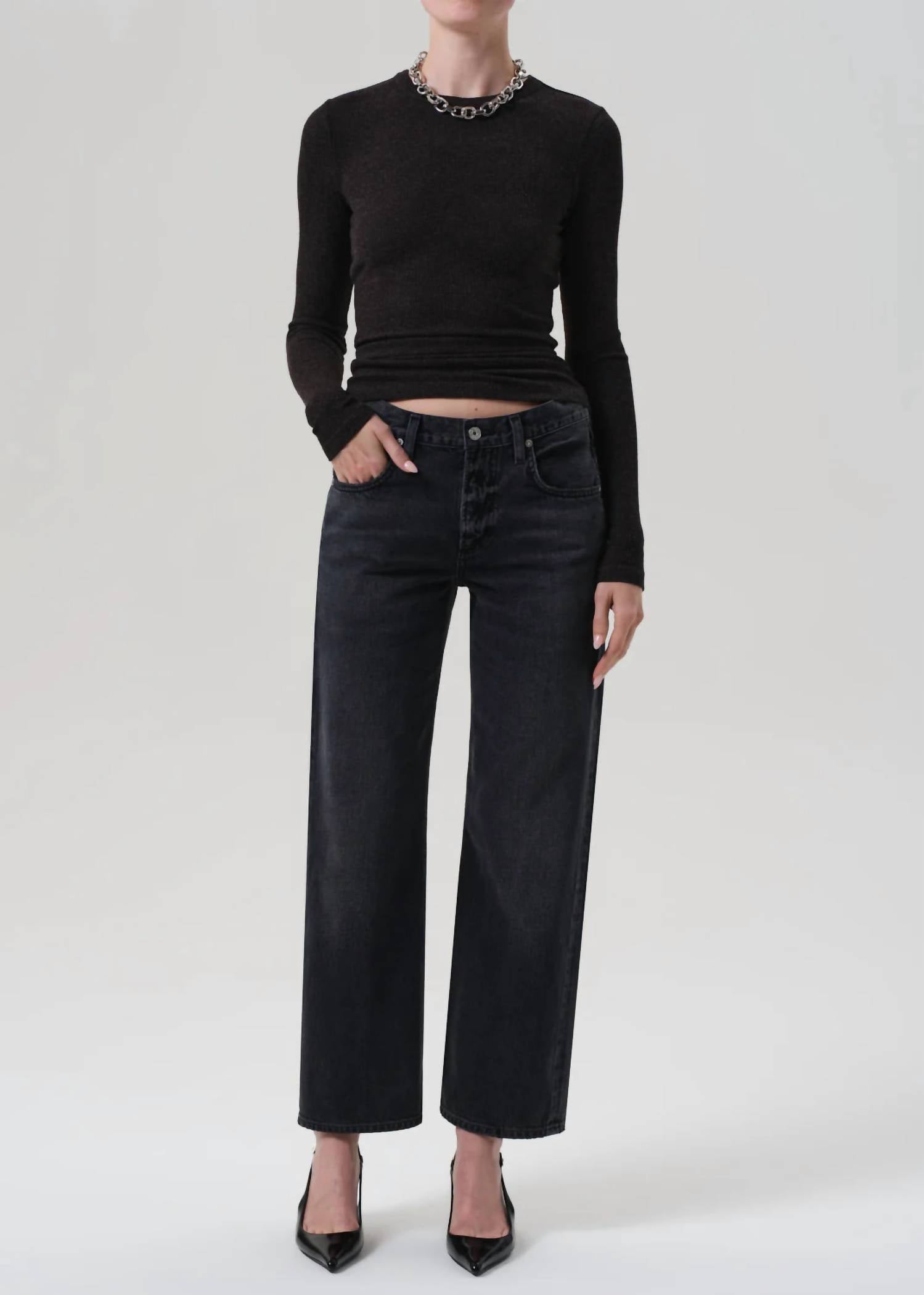 Citizens Of Humanity - Lindz Low Rise Easy Straight Leg Jean