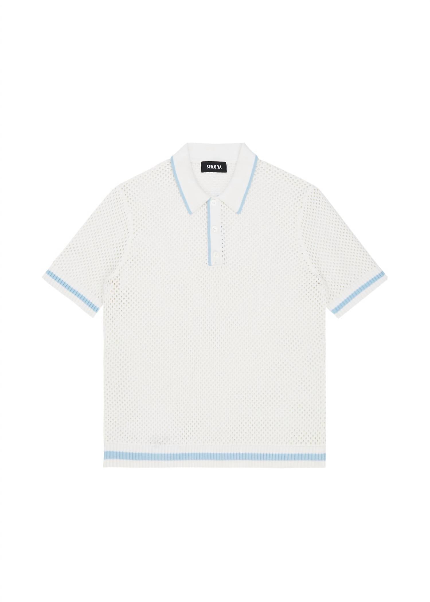 Ser.O.Ya - ZANE CROCHET POLO