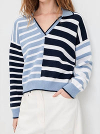 Splendid - Arden Stripe Polo Sweater