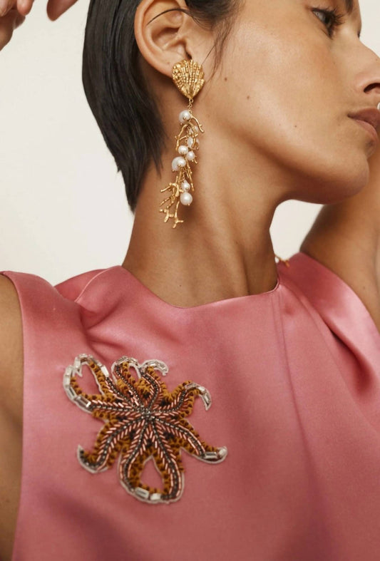 Alemais - Women's Reverie Cluster Pear Drop Earrings