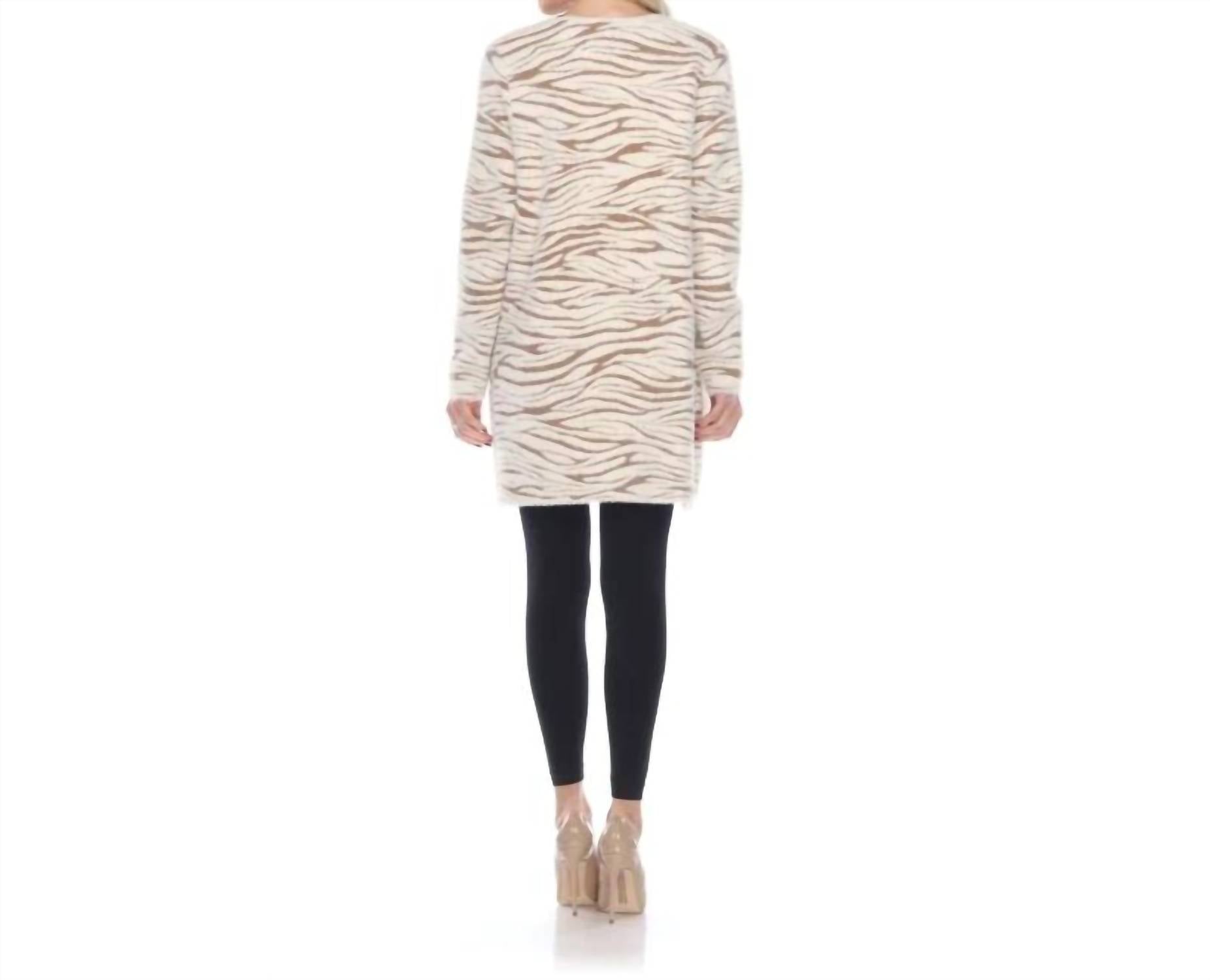 Rising International - Ladies Patterned Coatigan