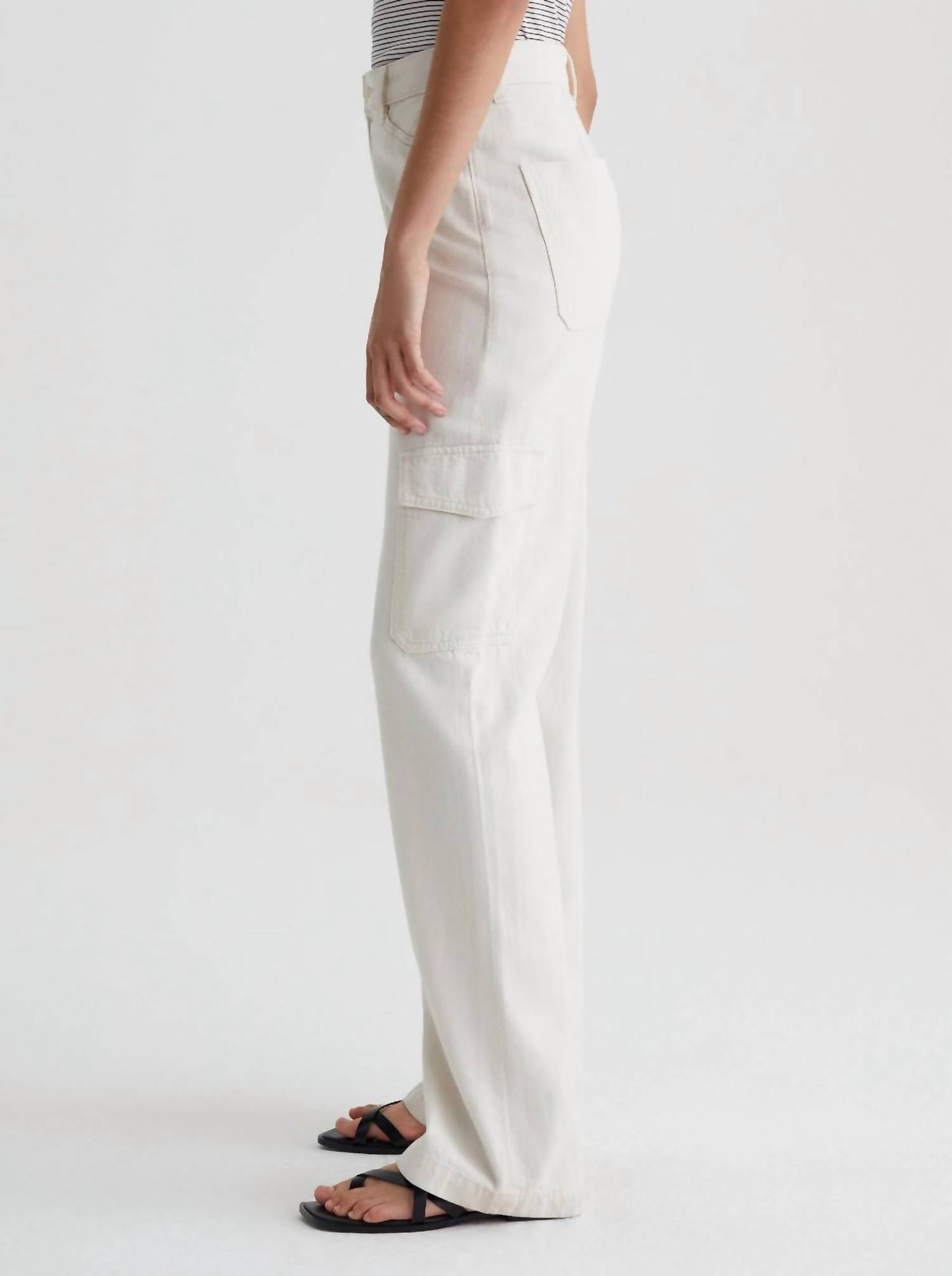 Ag Jeans - Gatina Wide Leg Cargo Jeans