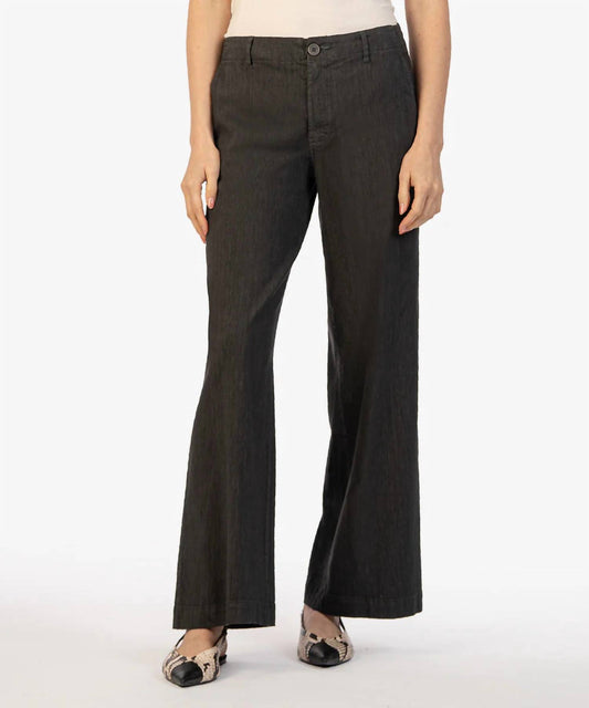 Kut From The Kloth - Meg Linen Wide Leg Pants