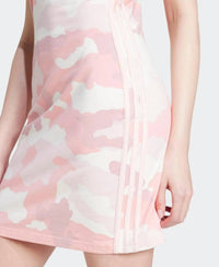 Adidas - Essentials 3-stripes Camo Print Tank Dress