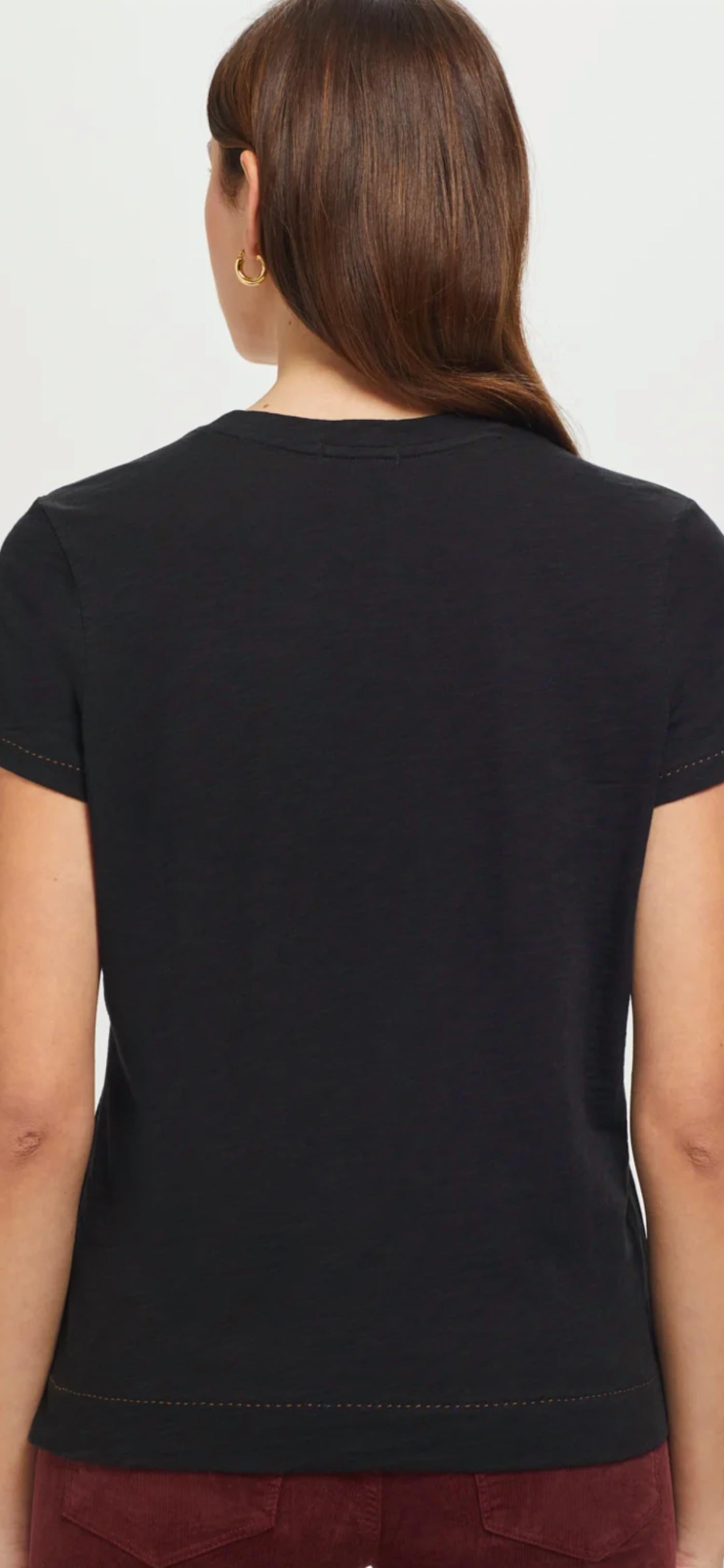Goldie - Running Stitch Pocket Tee