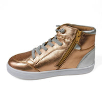 Oldsoles - Girl's Starling High Top Leather Sneaker