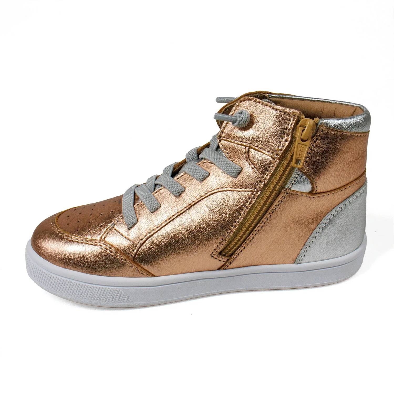 Oldsoles - Girl's Starling High Top Leather Sneaker