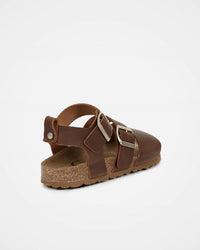 Celtic & Co. - Women's Triple Strap Flat Sandals