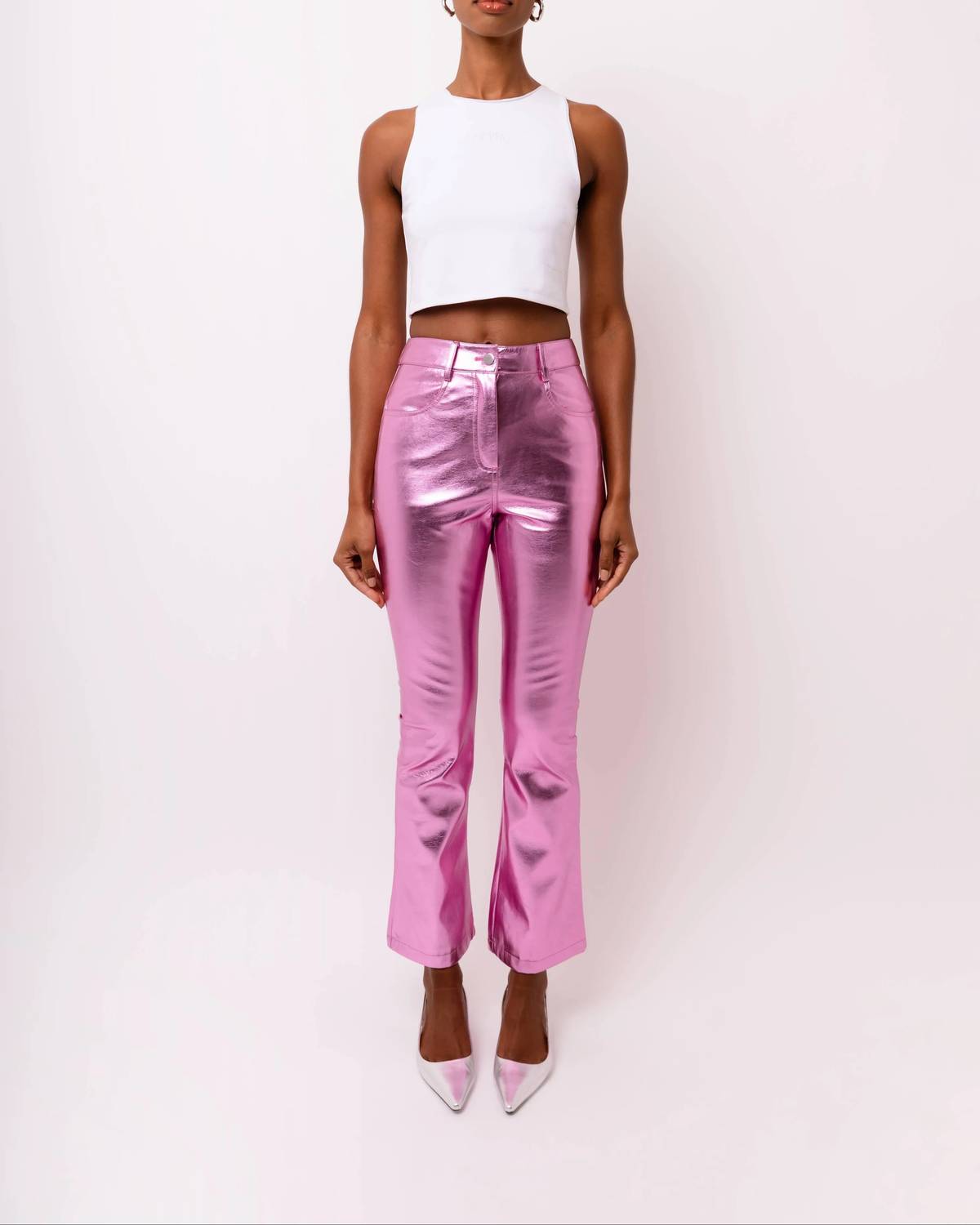 Amylynn - Barbie Pleather Pants
