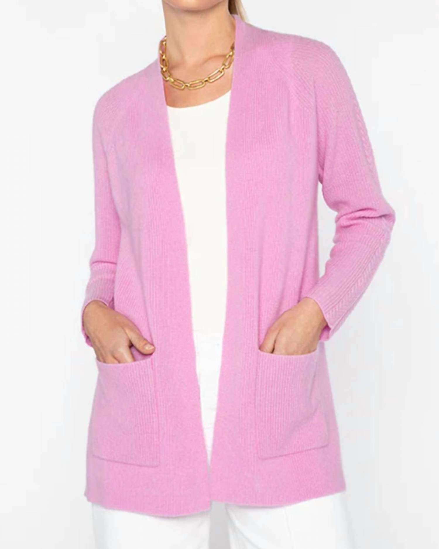 Kinross - Easy Cable Detail Cardigan
