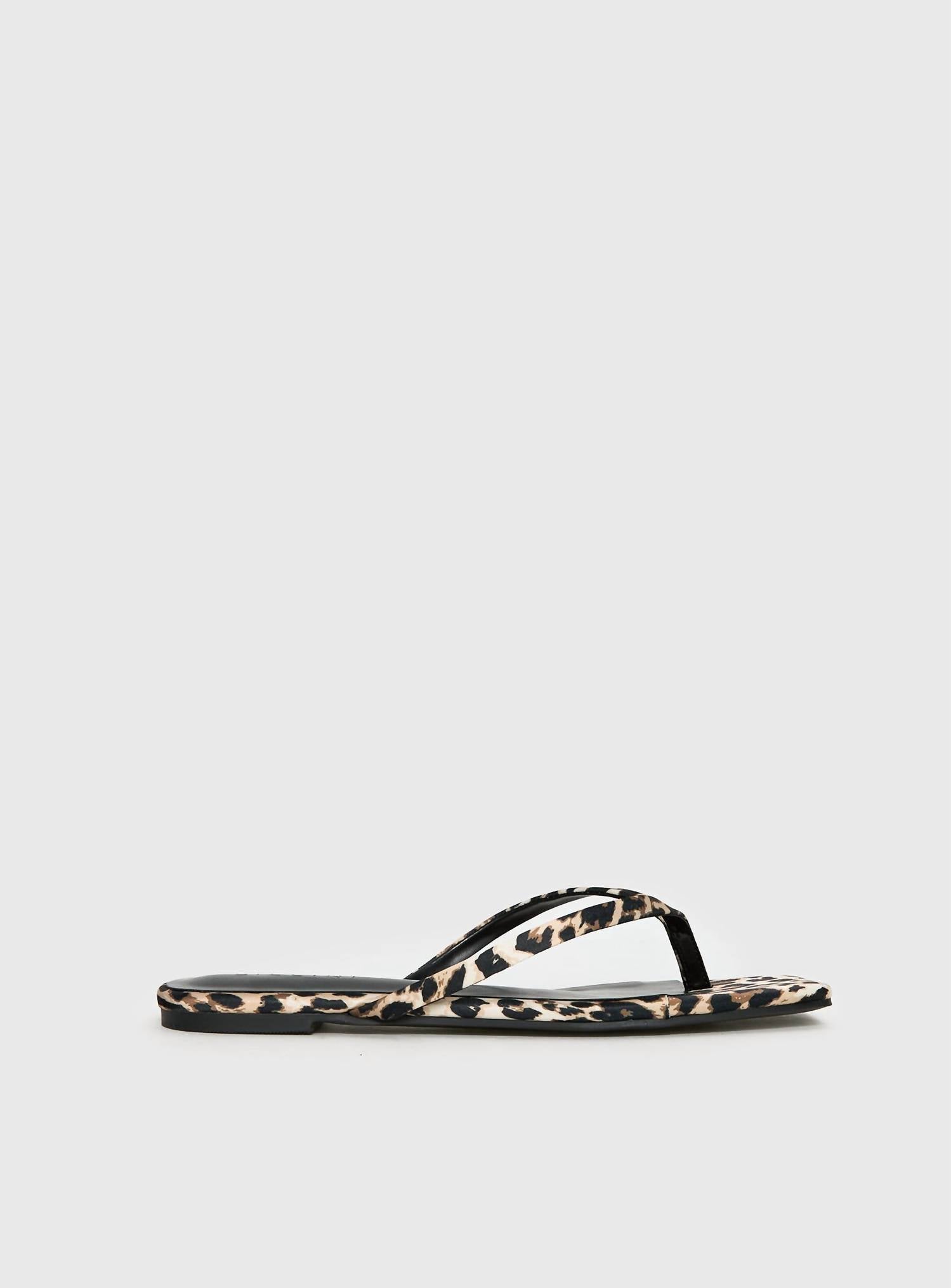 BiLLiNi Women's Tove Flip Flops in leopard - women's sandal