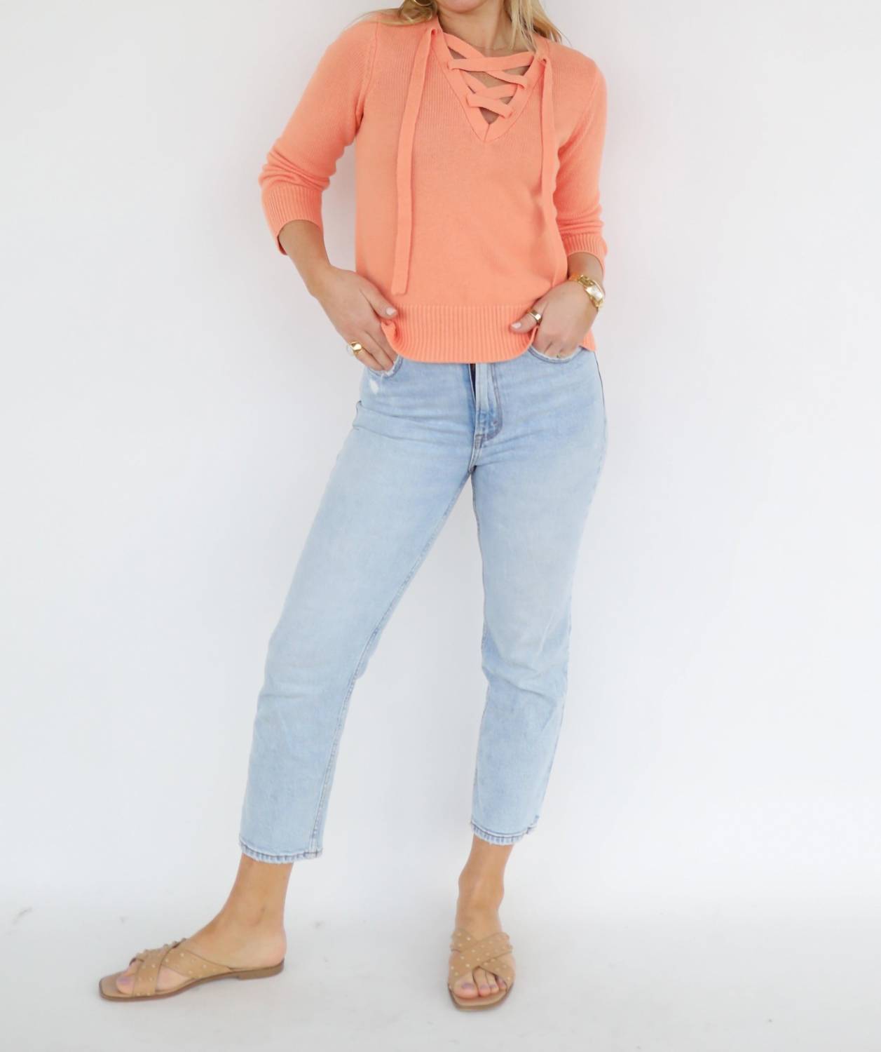 Burgess Sweaters - Saylor Long Sleeve Top