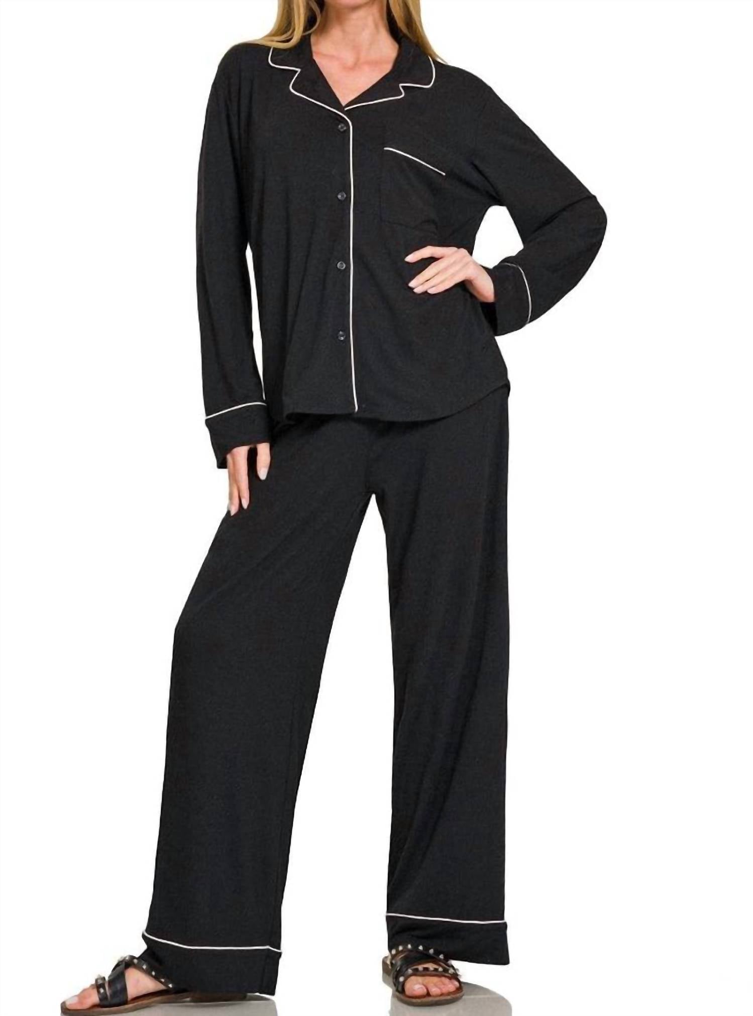 Zenana - Holiday Pajama Set