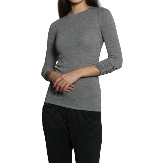 Solid Merino Crew Sweater