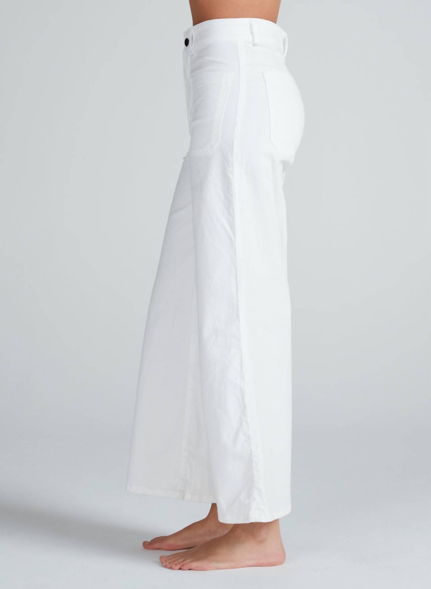 Askk Ny - Cropped Sailor Twill Pants