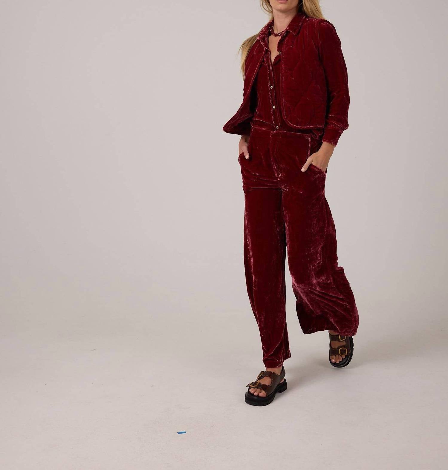 Lanhtropy - Women's Luna Velvet Pants
