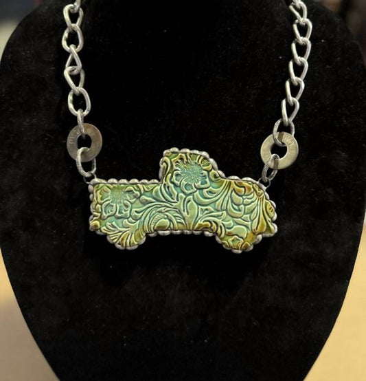 Art By Amy Labbe - Truck Necklace