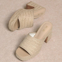 Miim - Women's Amelia Platform Slide Sandal